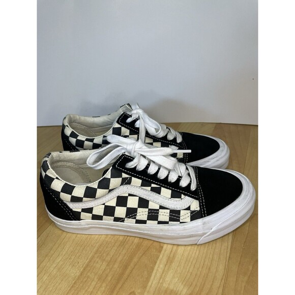 Vans Vault Old Skool LX Checkerboard Unisex Shoes W7  M5.5 - Picture 2 of 12